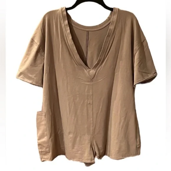 NWT Free People Hot Shot Tee Romper - Picture 9 of 15